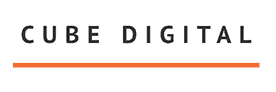 Cube digital logo